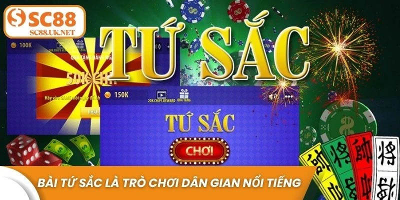 Bài tứ sắc là trò chơi dân gian nổi tiếng, bắt nguồn từ miền Bắc nước ta
