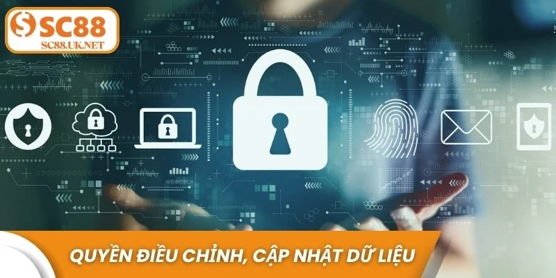 Quyền điều chỉnh, cập nhật dữ liệu linh hoạt được nhấn mạnh