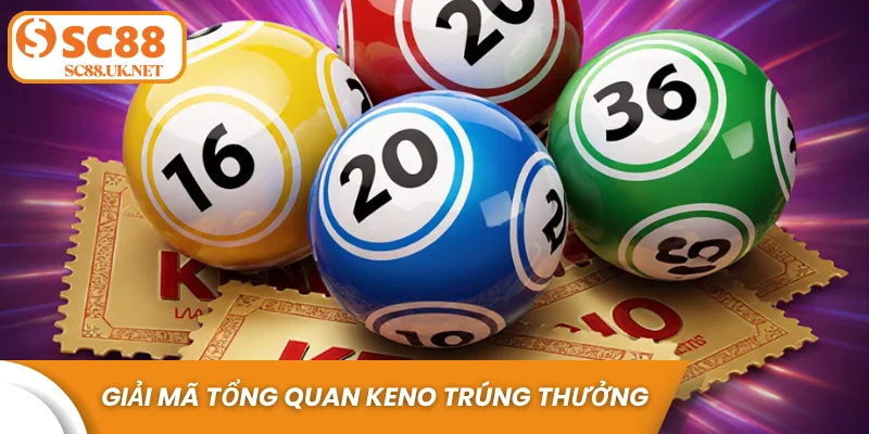 Giải mã tổng quan Keno trúng thưởng