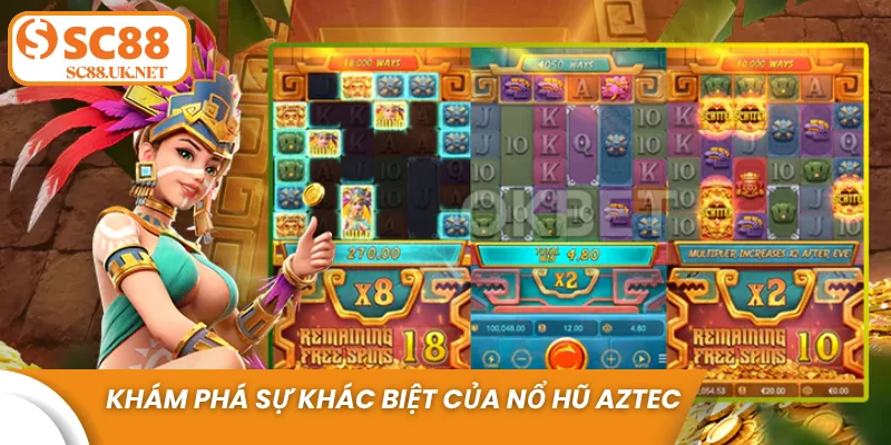 Khám phá sự khác biệt của nổ hũ Aztec